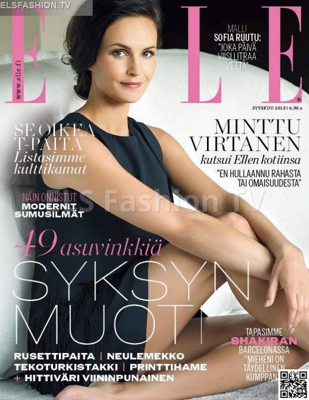 Elle Finland September 2015 - Model: Maria Loks #ellefinland #marialoks