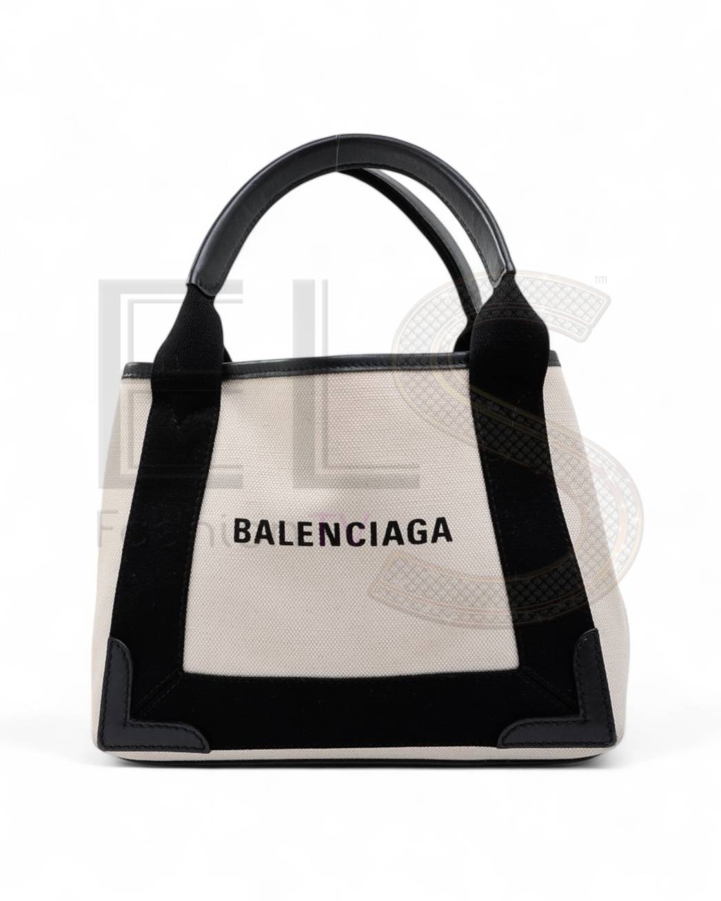 Balenciaga Shopping Small Canvas Beige ELS Fashion TV