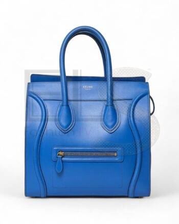 Celine Luggage Medium Electric Blue ELS Fashion TV