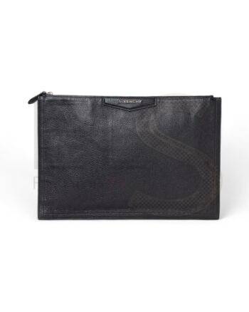 Givenchy Antigona Medium Clutch Black ELS Fashion TV