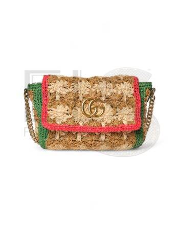 Gucci Marmont Raffia ELS Fashion TV