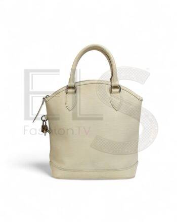 Louis Vuitton Lockit Mm Epi White ELS Fashion TV