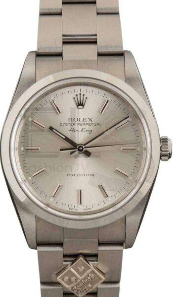 Rolex Air-King 14000 Stainless Steel ELS Fashion TV