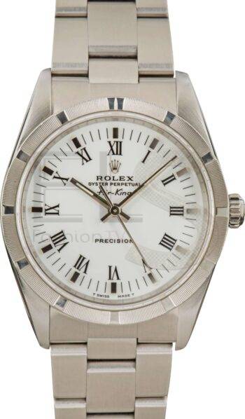 Rolex Air-King 14010 Roman Dial ELS Fashion TV