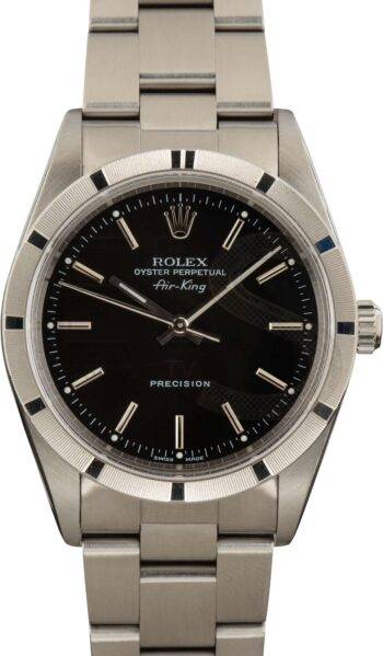 Rolex Air-King 14010 Stainless Steel Oyster ELS Fashion TV